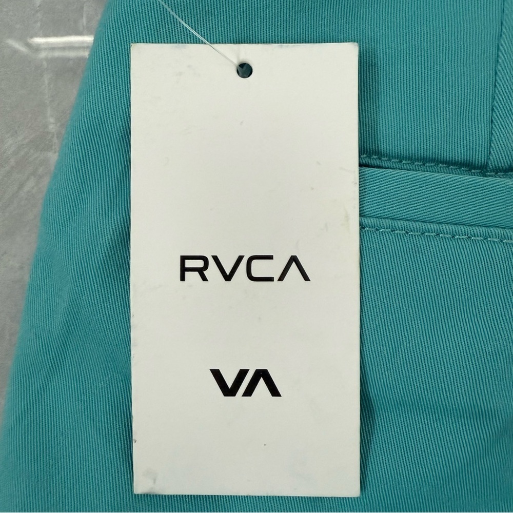 Women’s RVCA Weekend Stretch Mid-Rise Straight Leg Pant Pockets Size 27 - Picture 12 of 16